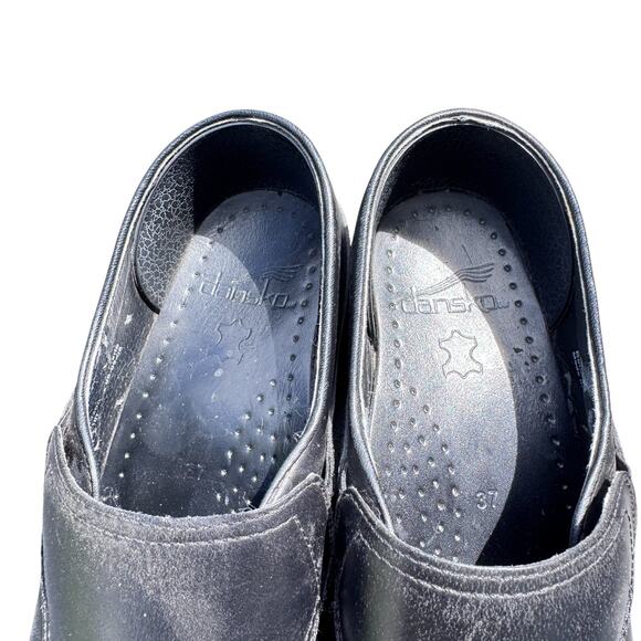 Dansko Phoebe Professional Slip-On Clogs Women's EU 37 6.5-7 Leather 113020200 - Picture 5 of 11